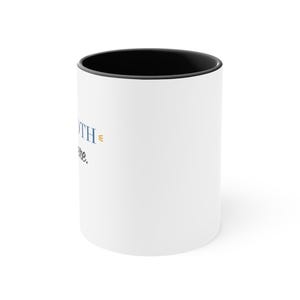 Taza con detalles en negro: El diente está ahí fuera. imagen 2