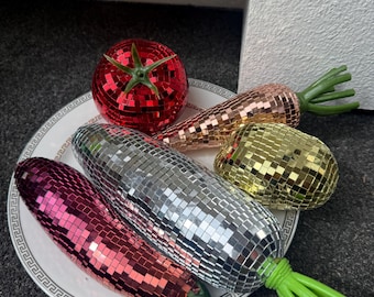 Disco Veggies Decor Set