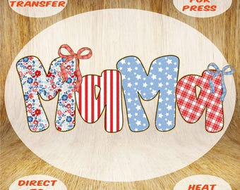Custom 4th of July DTF Transfer: Patriotic Iron-On Heat Press