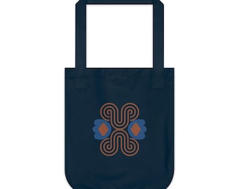 VV Vines Organic Canvas Tote Bag, Eco-Friendly Bag