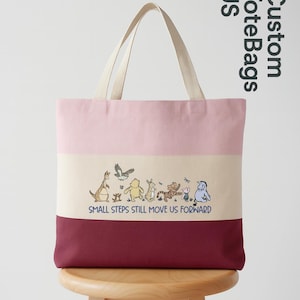 Therapy Tote Bag, Mental Health Bag, Normalize Therapy Canvas, Self Care Aesthetic Bag