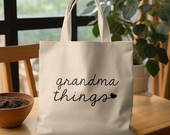 Grandma Tote Bag - the Best Moms Get Promoted to Grandma