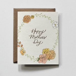día de la madre FLORES TINY / tarjeta de felicitación del día de la madre, tarjeta de todos los días para mamá, te amo mucho tarjeta de mamá, feliz día de la madre, día de la madre
