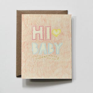 BABY NÄHEN | Willkommen Baby, Nähen Quilten Baby Geschenk Thema, Quilter Karte Geschenk für neues Baby, Nähen Karte Geschenk für neues Baby, Hallo Baby Karte