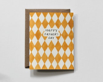 Biglietto Auguri Festa Del Papà 'love You Dad' – A6, Carta 280 G/m², Con Busta Kraft, Vuoto All'interno, Realizzato Nel Regno Unito