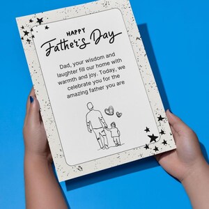 Benutzerdefinierte Vatertag Fotorahmen | Personalisiertes Geschenk für Papa von Kindern | Bilderrahmen | Bestes Dad überhaupt Andenken Geschenk