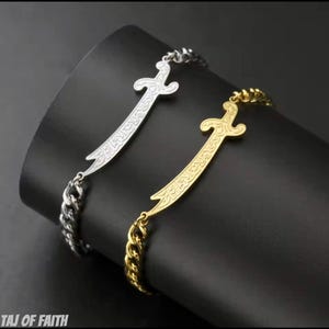 Imam Ali Zulfiqar Sword Bracelet - Etsy India