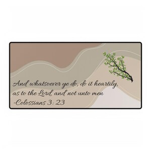 Inspirational Desk Mats, Desk Accessories, Office Decor, Work From Home Essentials, Motivational Desk Mat, Organization Gift