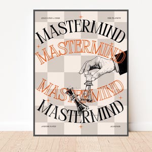 Taylor Swift-inspired Mastermind orange digital print