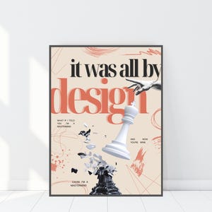 Taylor Swift-inpsired Mastermind digital print