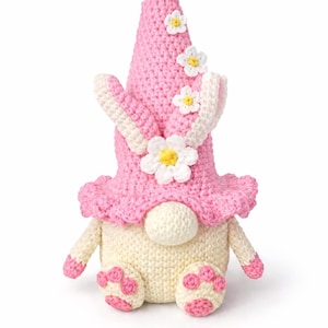 Easter crochet PDF pattern,bunny candy cup with hat, amigurumi bunny, egg holder,beginner friendly,diy gift, spring decor,DE/EN instructions