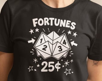 Paper Fortune Teller Shirt, Cootie Catcher, Witchy Gift, Millennial Nostalgia