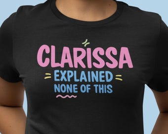 Clarissa no explicó nada de esta camisa, Clarissa lo explica todo, Nickelodeon de los 90, Humor millennial
