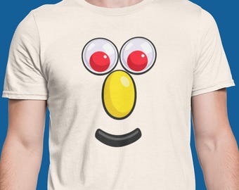 Stick Stickly Shirt, 90s Nickelodeon Tee, Funny Face Costume Gift