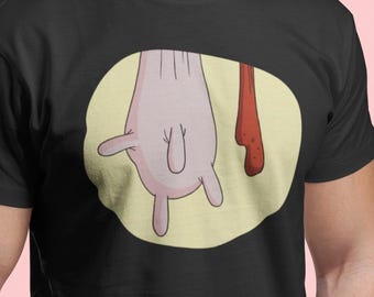 Cow and Chicken Shirt, Cartoon Network Tee, Millennial Humor Gift