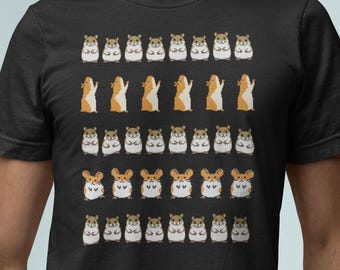 Hamster Dance Shirt, Early Internet Meme, Pixel Art Tee