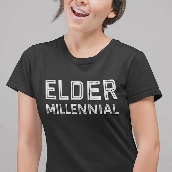 Elder Millennial Shirt, 40th Birthday Gift, 80s Baby, Funny Aging Tee