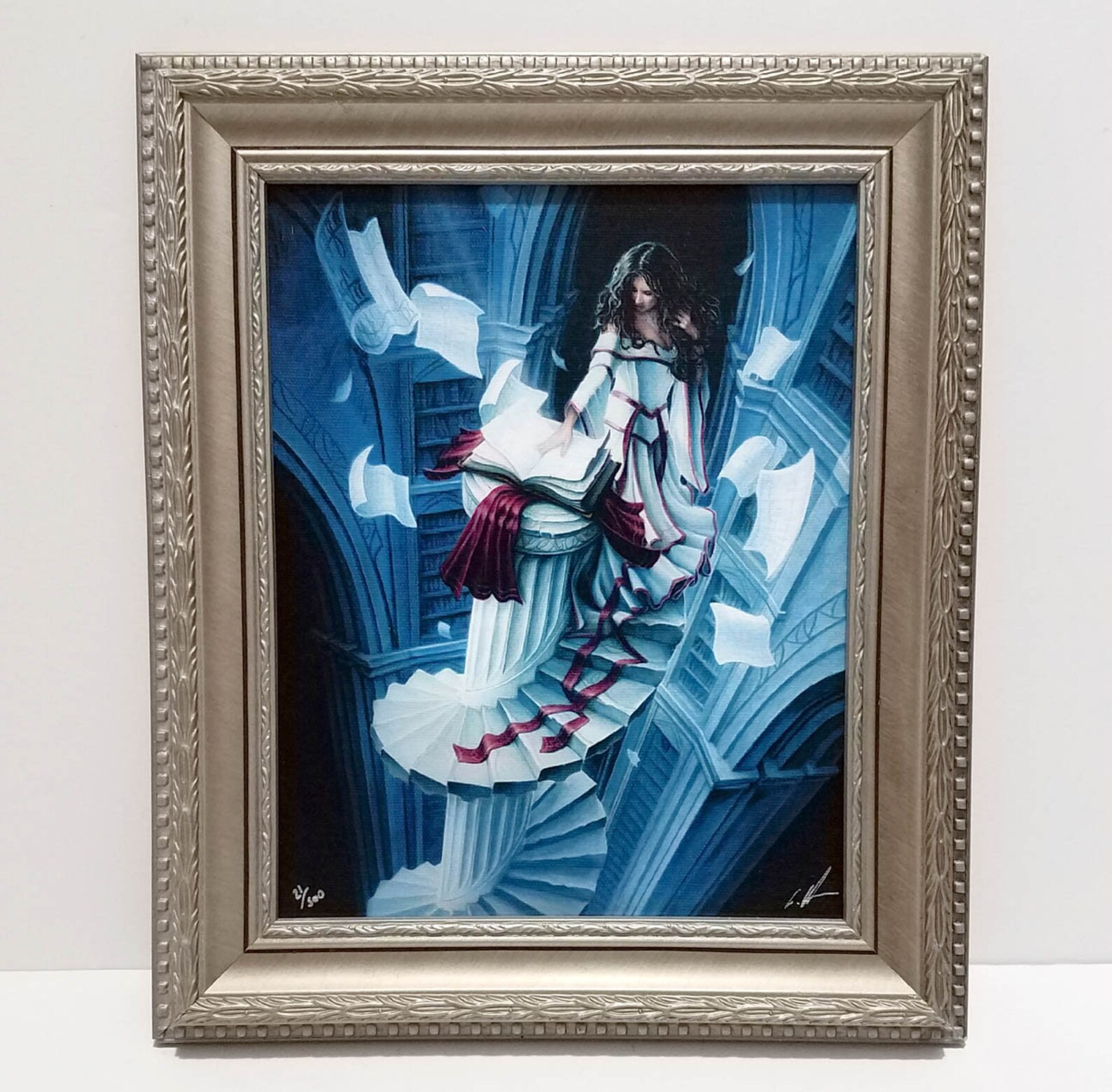 8x10 Fantasy Art Canvas Print Ltd Edition Etsy UK