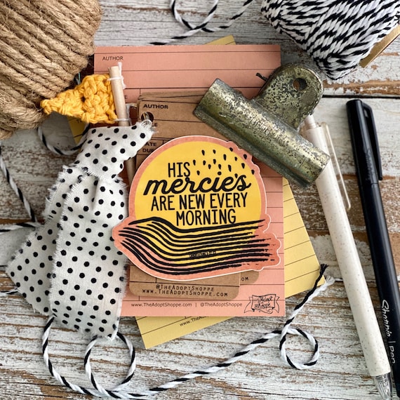 His Mercies {Mirror Decal Sticker} His Mercies {Mirror Decal Sticker}