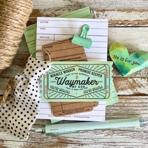 waymaker aqua retro ticket vinyl sticker