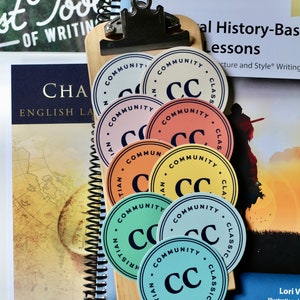 CLASSICAL • CHRISTIAN • COMMUNITY Classical Conversations waterproof vinyl sticker