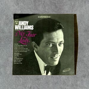 Andy Williams My Fair Lady Vintage Record Vinyl | 12&quot; Record | Vintage Pressing | LP Album | Collectible Vinyl | Rare Find