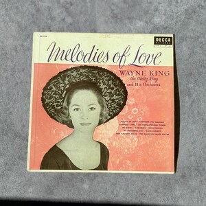 Melodies of Love Wayne King Vintage Record Vinyl | 12&quot; Record | Vintage Pressing | LP Album | Collectible Vinyl | Rare Find