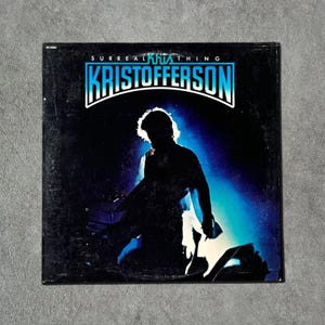 Kris Kristofferson “Surreal Thing” Vintage Record Vinyl | 12&quot; Record | Vintage Pressing | LP Album | Collectible Vinyl | Rare Find
