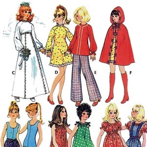 Générique Poupées en Papier magnétique - Robe de Costume Découpes de