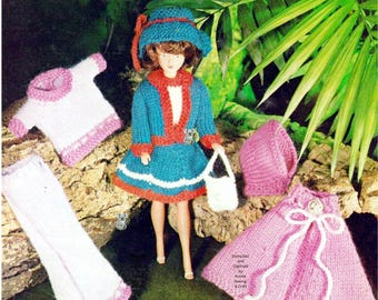 PDF Sindy & Fashion Kledingsets poppen vintage breipatroon