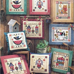 PDF Country Pleasures Patchwork Style Kreuzstich-Vintage-Muster