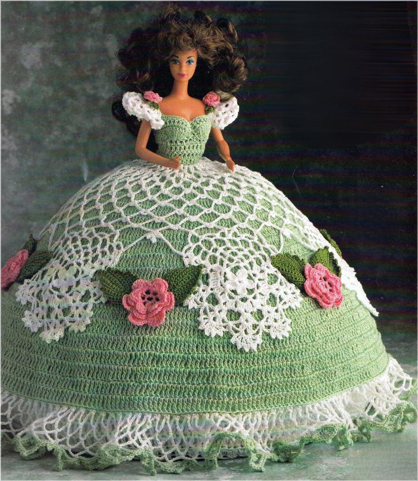 slim fit dress slacks 1995 Happy Holidays African American Barbie Doll in Green Dress by Mat –  Enchanted Styles main image 1