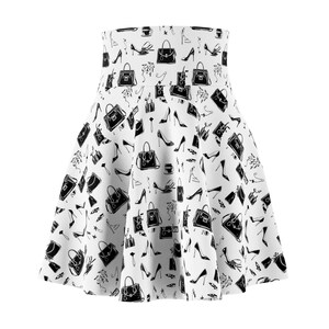 Fashionista Women&#39;s Skater Skirt, Trendy Flared Skirt, Elegant Party Wear, Chic Outfit for Girls, Perfect for Summer Events, Great Gift for