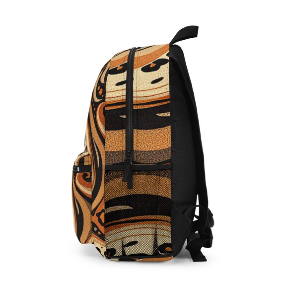Retro Boho Backpack, Trendy School Bag, Stylish Travel Backpack