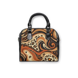 Boho Chic Schulter Handtasche, Trendy Handtasche für Casual Ausflüge, Einzigartige Handtasche für Geschenk geben, Stilvolle Tote für jeden Anlass