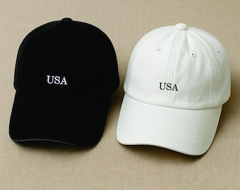 Back The Blue USA Flag Casquette de baseball réglable