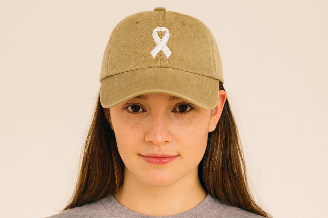Pattern Cancer Ribbon Cap Breast Cancer Awareness Hat, Pink Ribbon Cap, Support Cancer Survivor ...