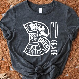 Back To School Shirt, 3rd Grade T-shirt, Third Grade Teacher Shirt, 3rd Grade Gift, Teacher Appreciation, Hello 3rd Grade, Third Grade Squad