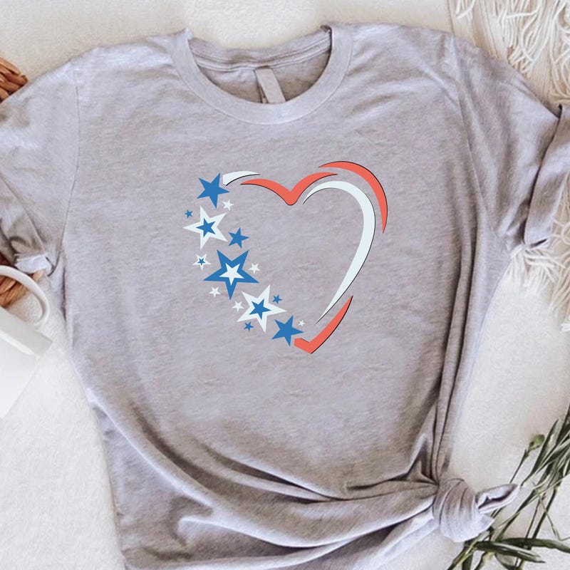 Polka Big Heart With Red Emblem Tee Women main image 1