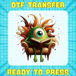 Transfert DTF monstres, conception de chemise de personnages monstres mignons, Mike Sulley Boo imprimable, film prêt à presser Disney, impression Disneyland Dtf