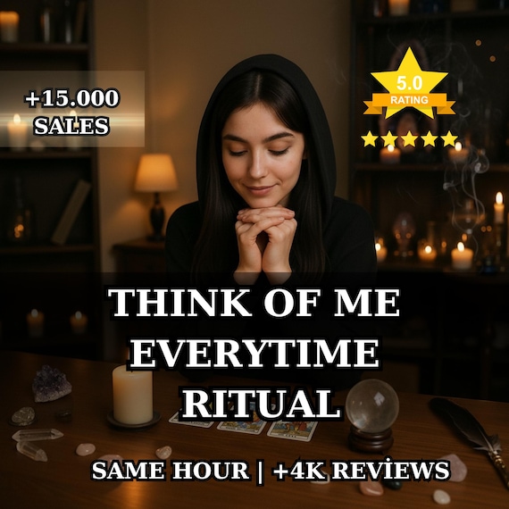 Think of Me 24/7 Ritual | Telepathic Attraction Ritual | Stay on Their Mind
