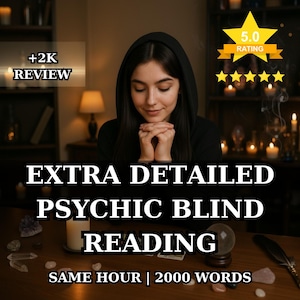 Detaillierte Blind Psychic Reading – Same Hour Spirituelle Anleitung