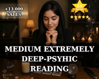 Same Hour Medium Extremely Psychic  Reading: Love, Career & Soul Path