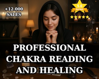 Chakra Reading & Healing | Align Mind, Body Spirit | Energy Balance, Aura Cleansing, Spiritual Insight