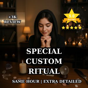 Custom Energy Ritual Guide: Personalized Spell PDF