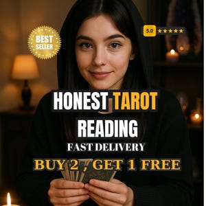 Honest Tarot Reading with Fast Delivery | Deep Intuitive Psychic Reading | Tarot Cards for Clarity & Insight