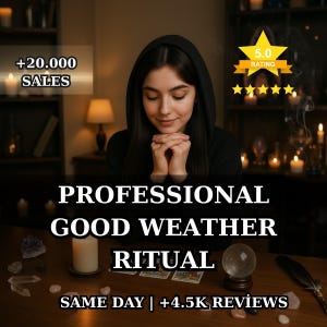 Same Day Good Weather Ritual | Favorable Conditions & Sunny Energy Alignment | Outdoor Event, Travel Support