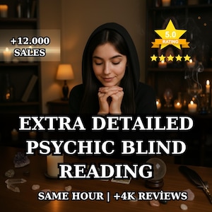 Detaillierte Blind Psychic Reading – Same Hour Spirituelle Anleitung