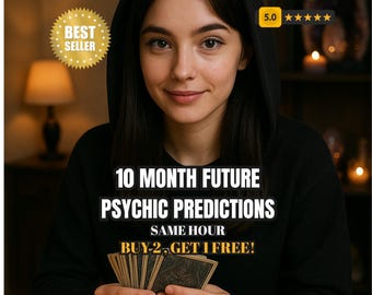 10-Month Future Tarot Reading: Love, Career & Spiritual Guidance