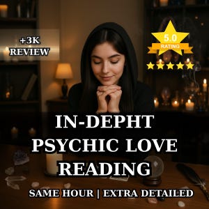 In-depht Psychic Love Reading: Soulmate & Twin Flame Insights (PDF Delivery
